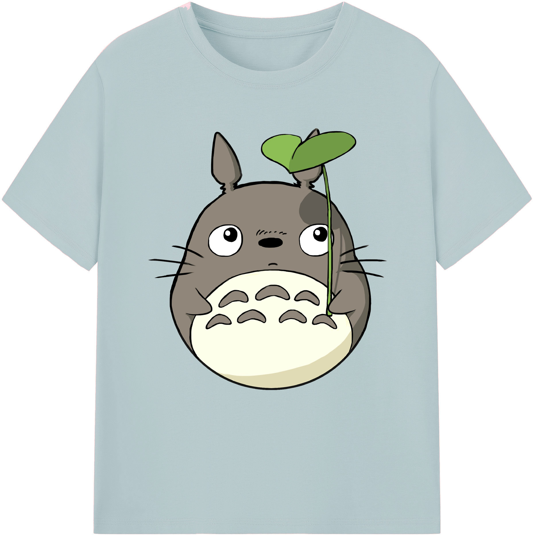 （画像用） となりのトトロ 草壁メイ 草壁サツキ My Neighbor Totoro Satsuki Kusakabe Mei Kusakabe 綿100％半袖Tシャツ（フロントプリント）